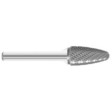 Fullerton Tool Carbide Burr Rotary Files Burrs, RH Spiral, 1/4 45286
